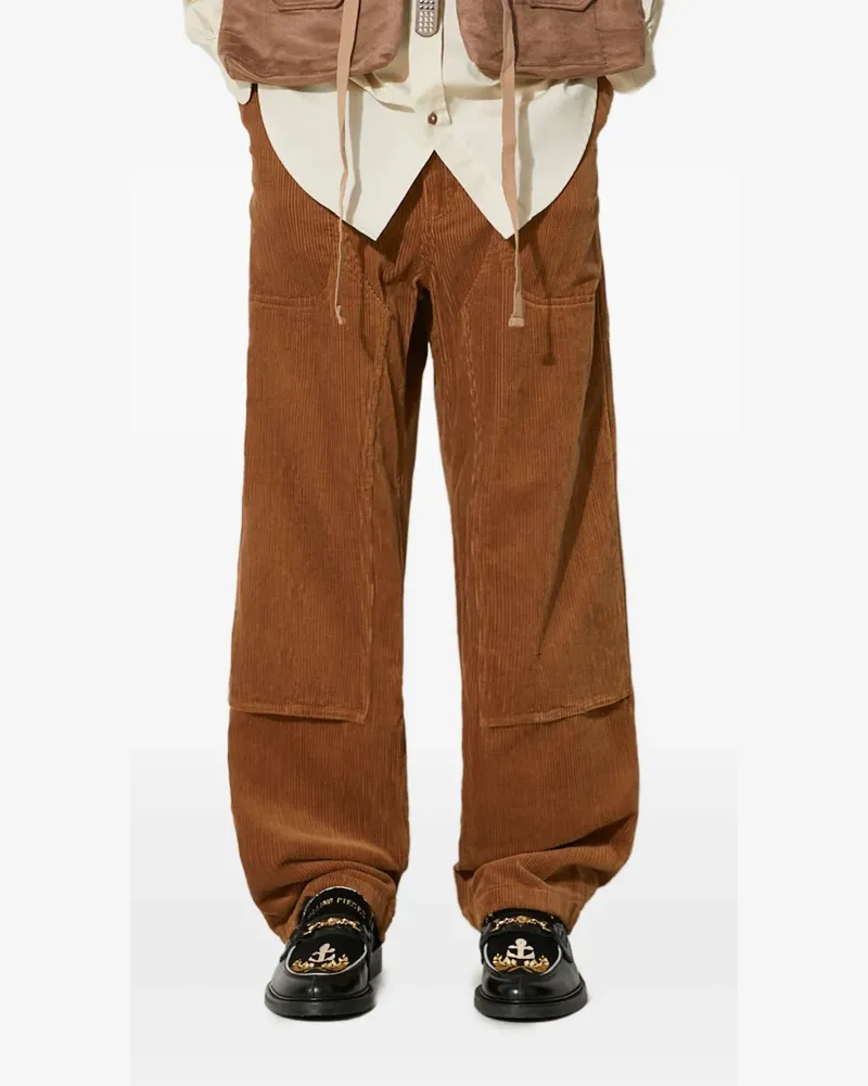Engineered Garments Cordhose mit Einsätzen - Braun Braun