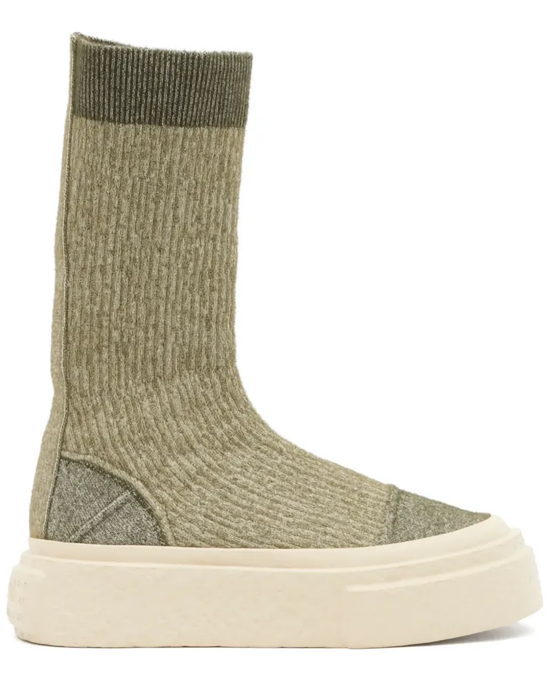 Maison Margiela Sneakers mit Nummern-Motiv - Grün Grün