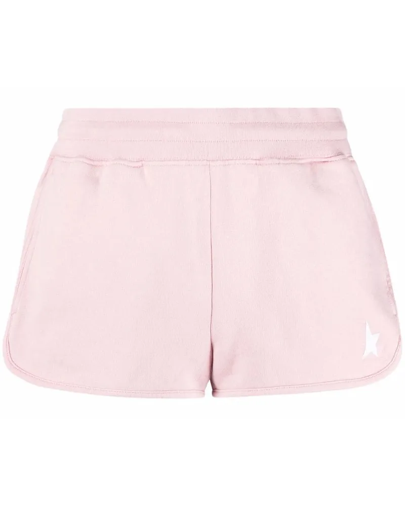 Golden Goose Joggingshorts mit Print - Rosa Rosa