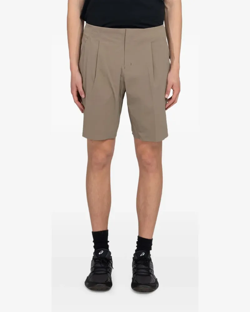 Arc'teryx Indisce pleated shorts - Nude Nude