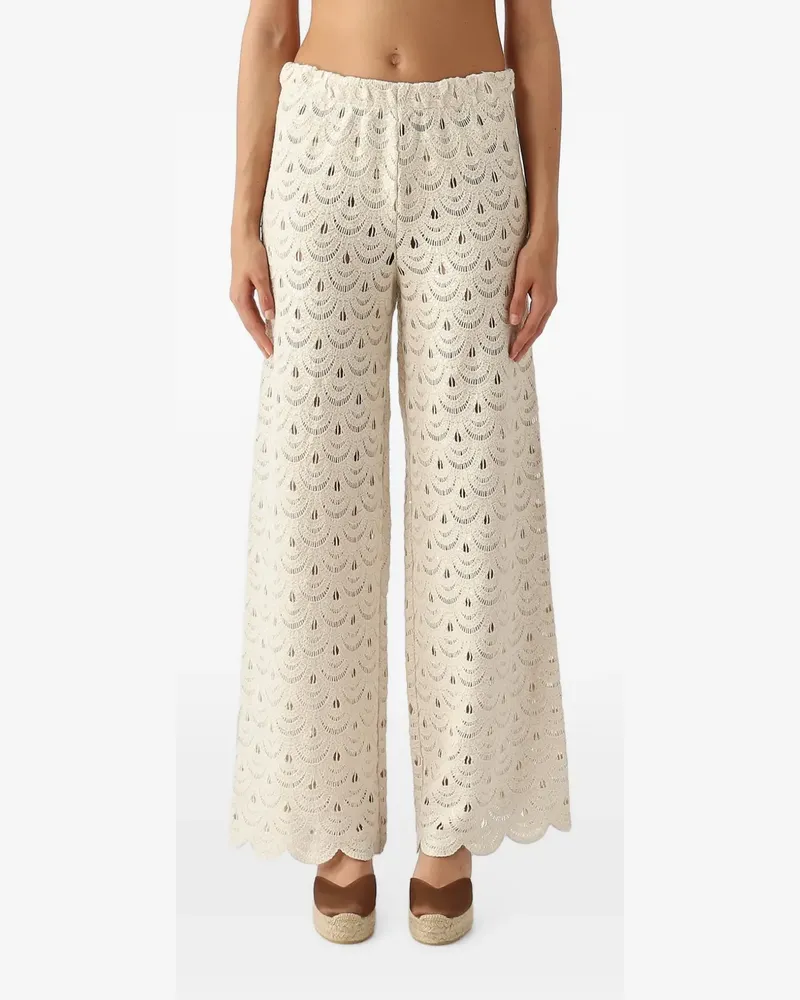 MC2 Saint Barth Hose mit Pailletten - Nude Nude