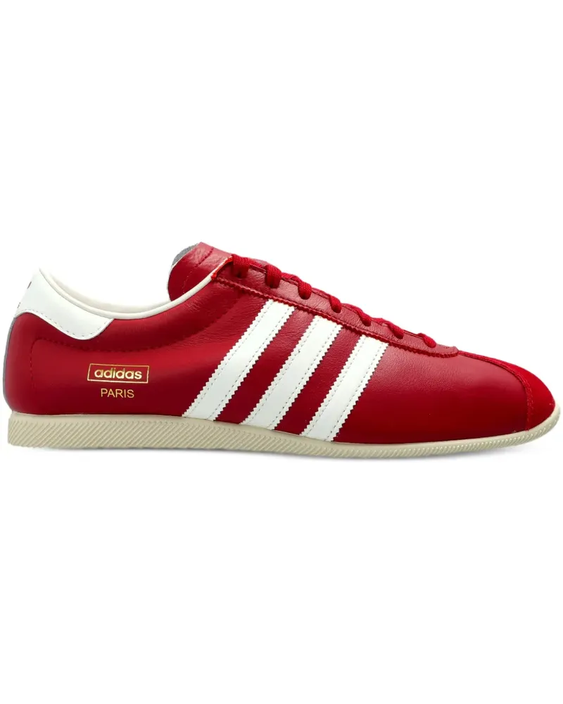 adidas Gestreifte Paris Sneakers - Rot Rot