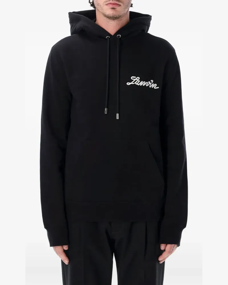 Lanvin Hoodie mit Schleife - Schwarz Schwarz