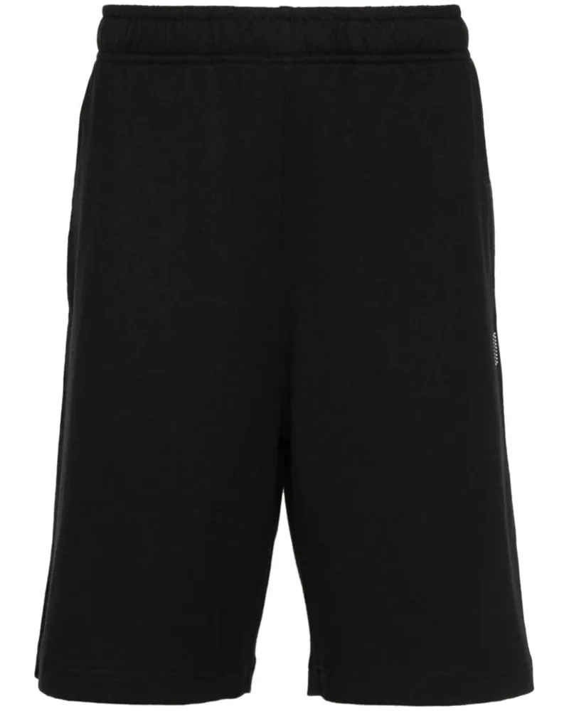 Acne Studios Shorts aus Bio-Baumwolljersey - Schwarz Schwarz
