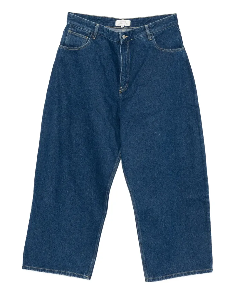 Studio Nicholson Paolo Straight-Leg-Jeans - Blau Blau