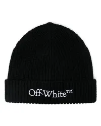 OFF-WHITE Bookish Beanie Schwarz