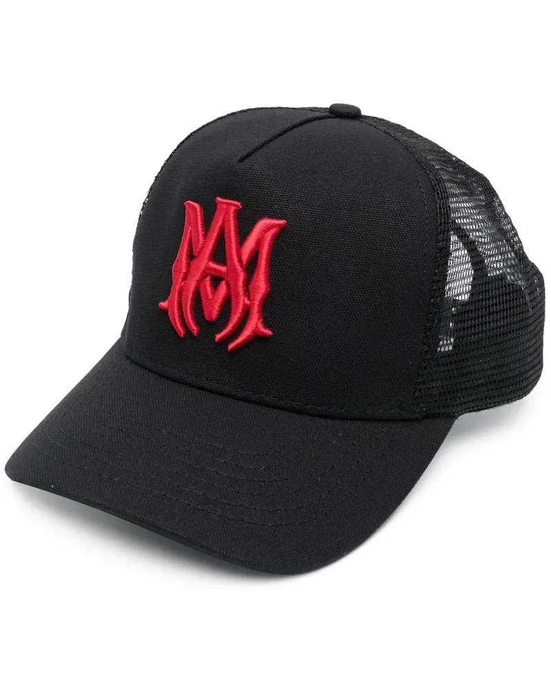 Amiri Baseballkappe mit Logo-Stickerei - Schwarz Schwarz