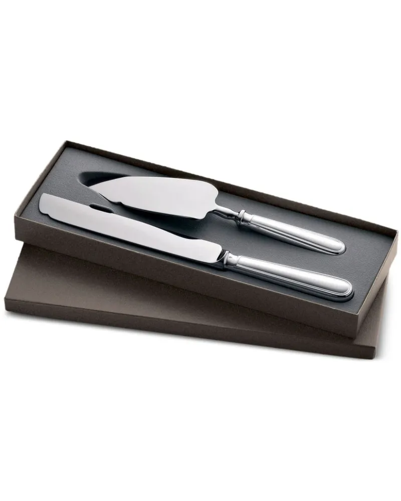 Christofle Albi Hochzeitsgeschenk-Set (2er-Set Silber