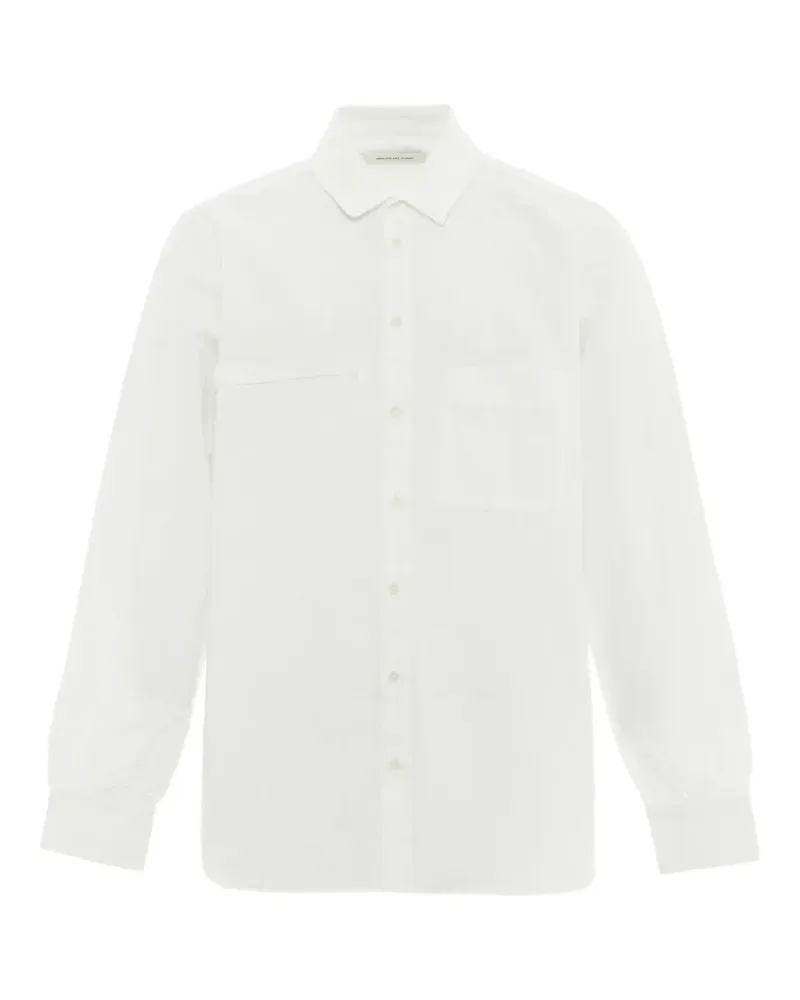 Applied Art Forms PM1-6 Keizers Langarmshirt - Weiß Weiß