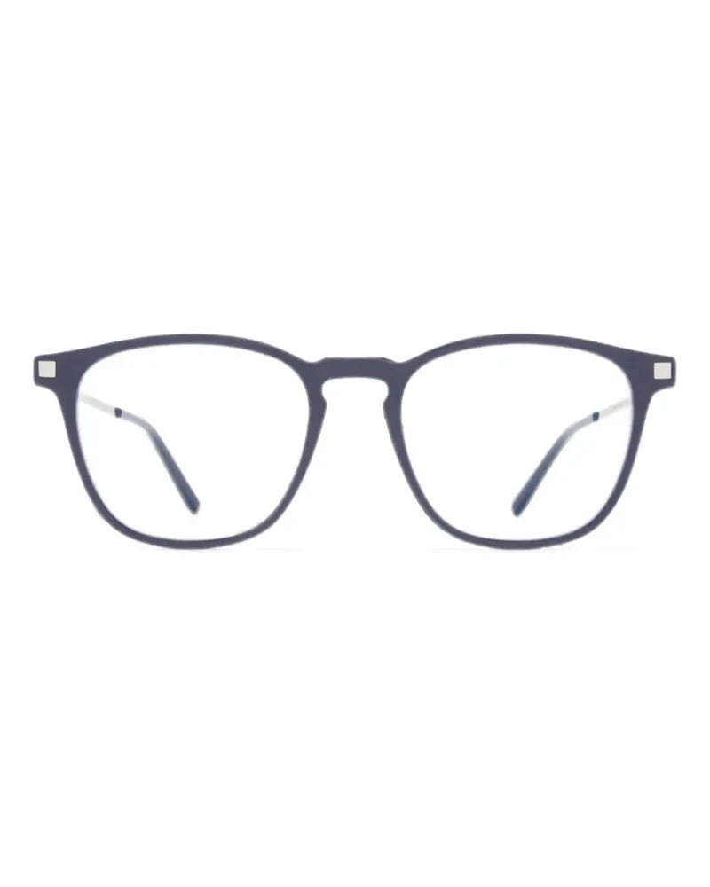 Mykita Brandur Brille mit eckigem Gestell - Blau Blau