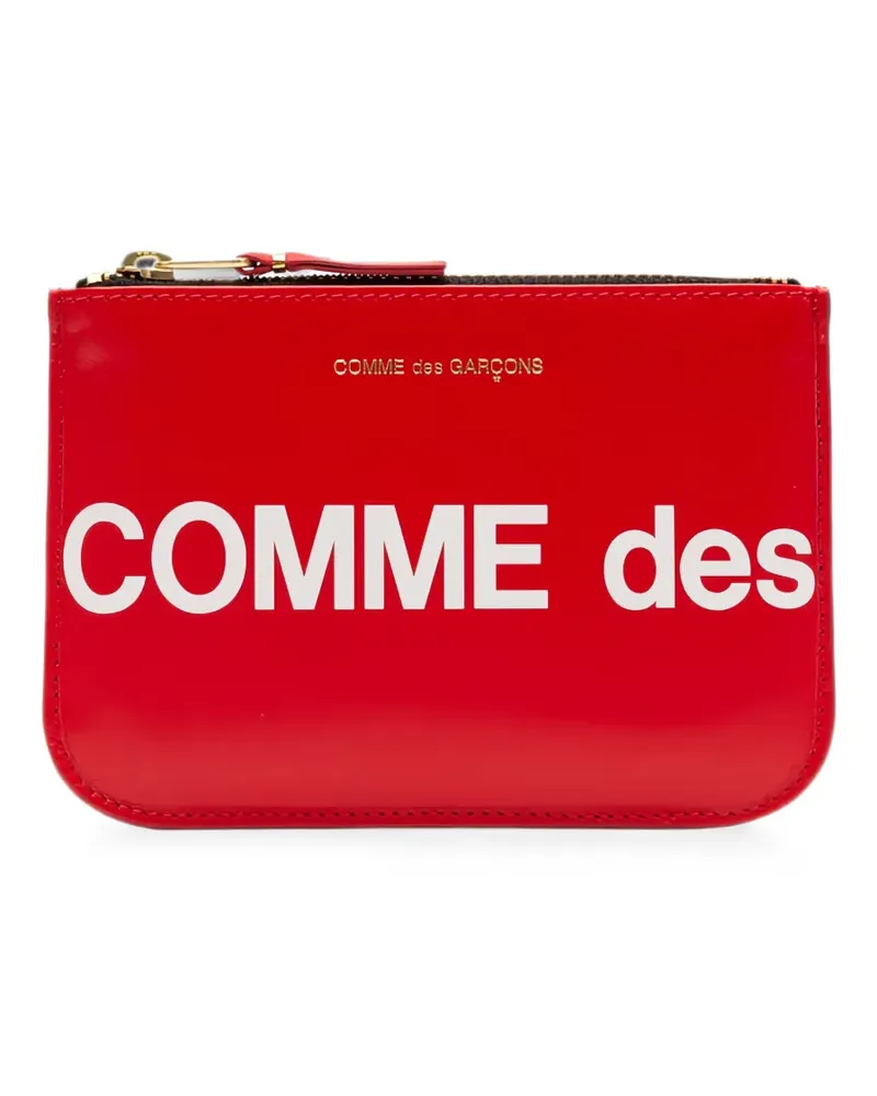 Comme des Garçons Huge Clutch mit Logo - Rot Rot