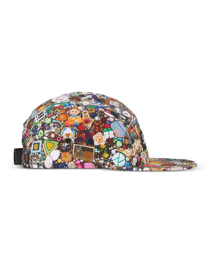 Supreme Being Mike Kelley graphic-print cap - Schwarz Schwarz