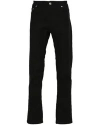 Etro Slim-Fit-Jeans aus Jacquard Schwarz