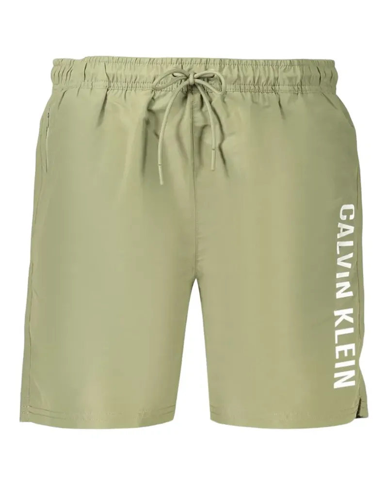 Calvin Klein Badeshorts mit Kordelzug - Grün Grün