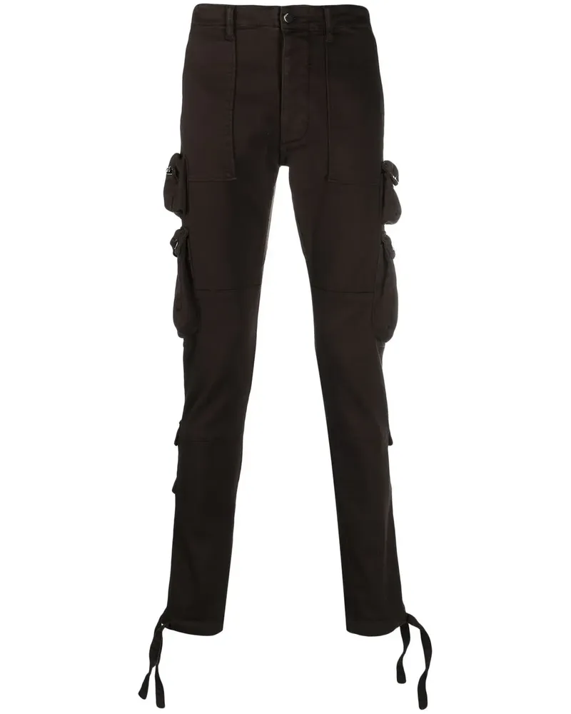 Amiri Schmale Cargohose - Braun Braun