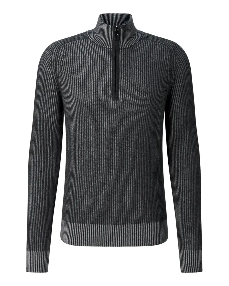 Bogner Dwayne Pullover aus Rippstrick - Grau Grau