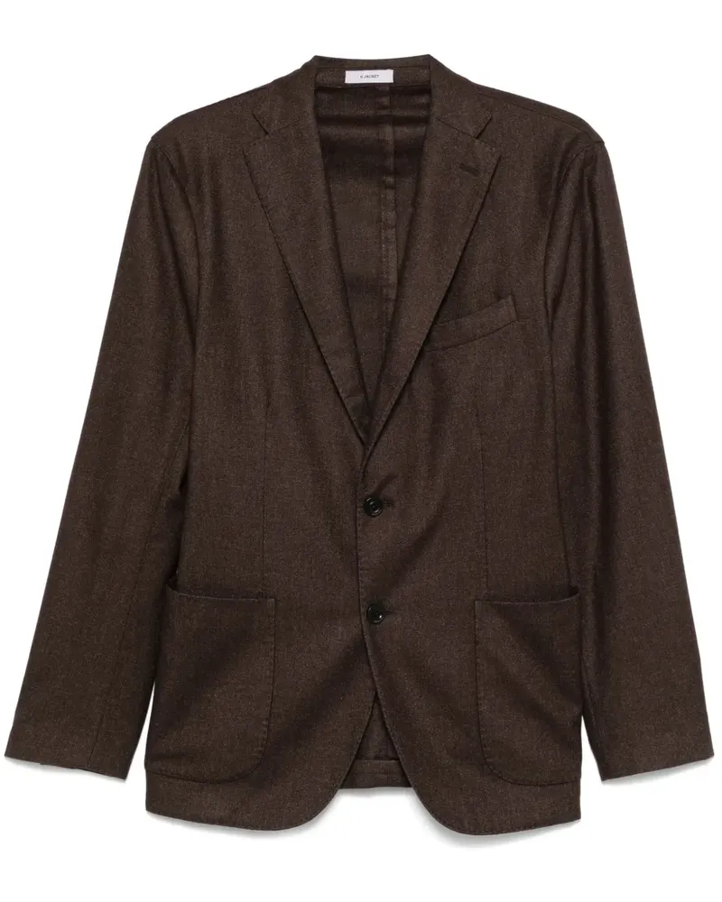 Boglioli Einreihiges Sakko - Braun Braun