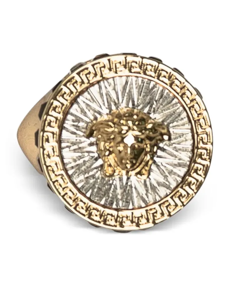 Versace Ring mit Medusa-Kopf - Gold Gold