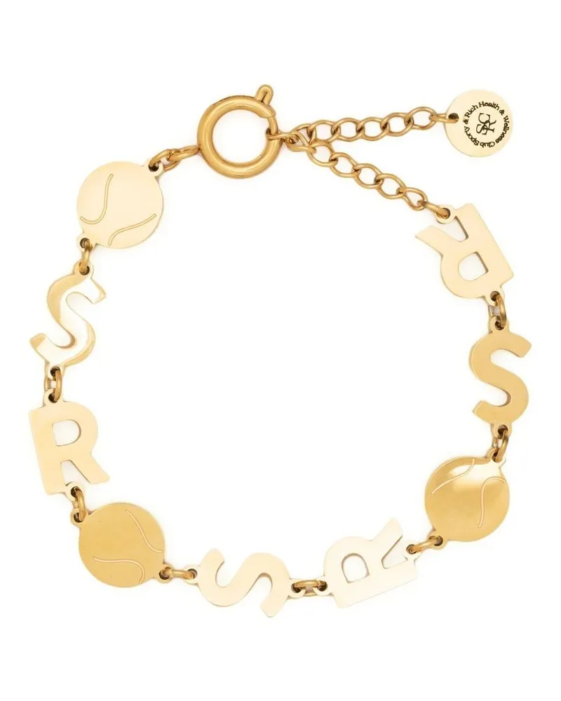 SPORTY & RICH SR Tennis Armband - Gold Gold