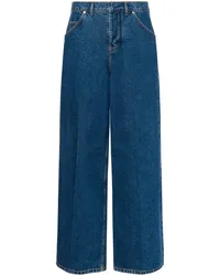 Philosophy Di Lorenzo Serafini Tief sitzende Wide-Leg-Jeans Blau