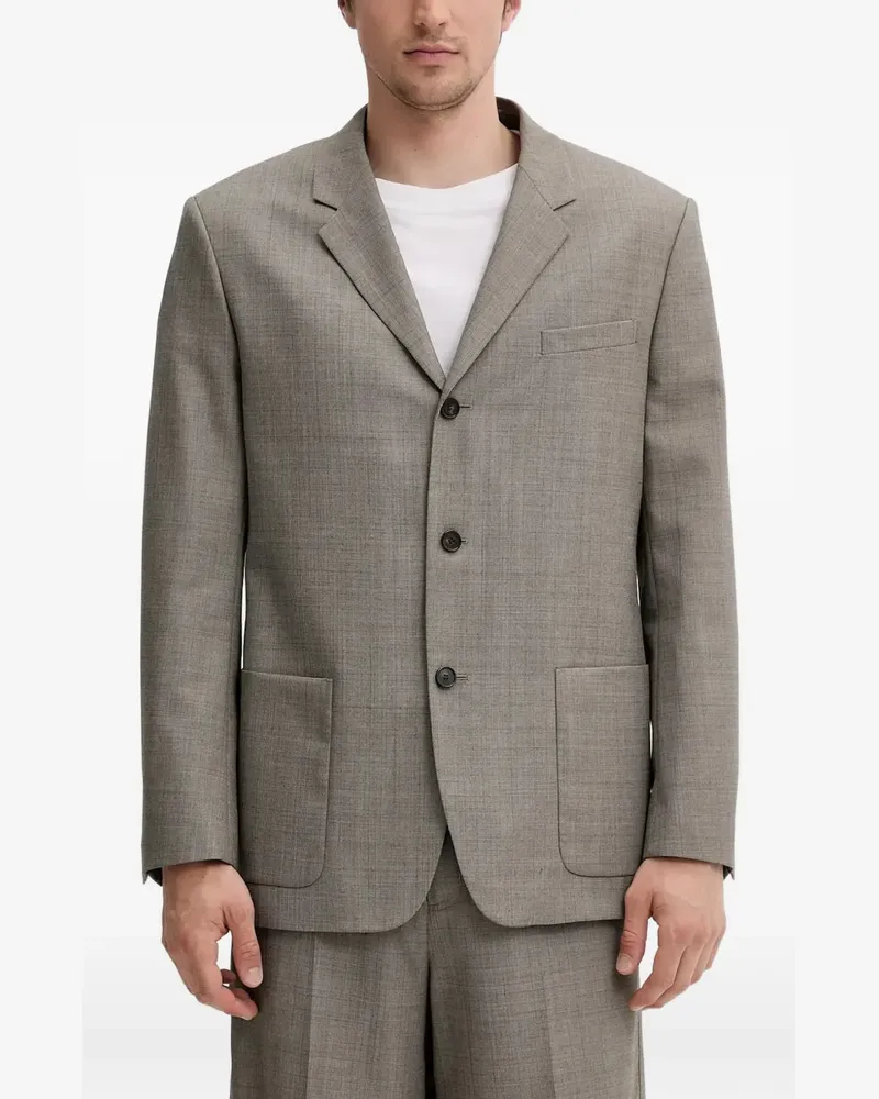 Filippa K Blazer mit seitlichen Taschen - Braun Braun