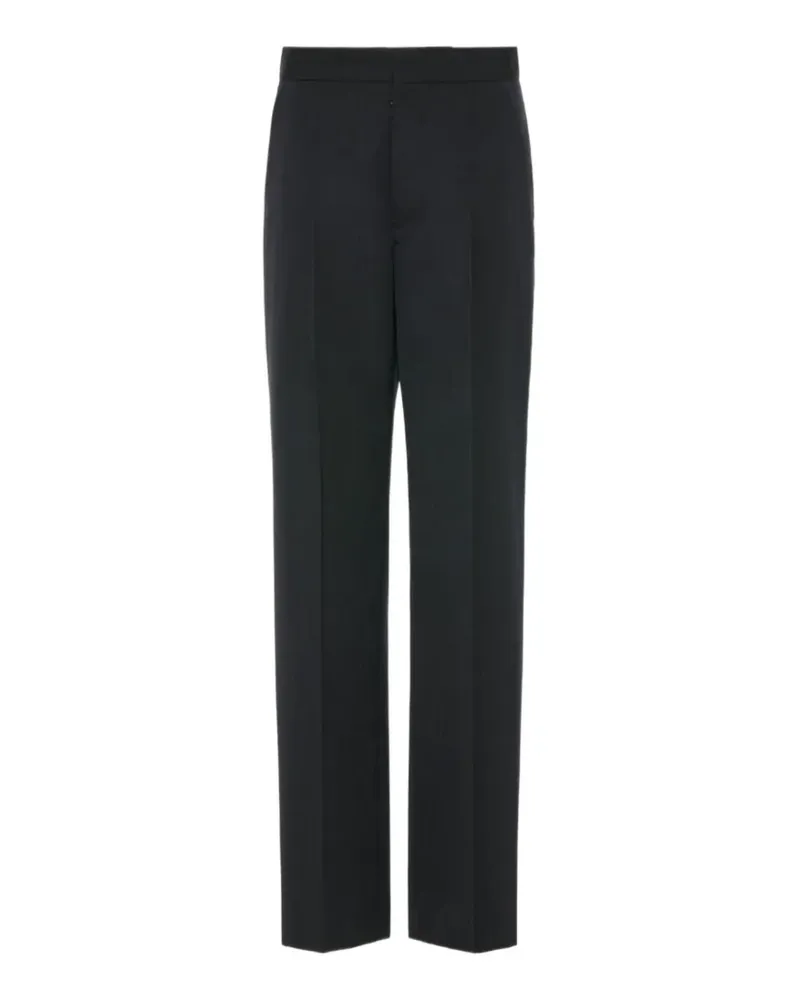 Maison Margiela pressed-crease tailored trousers - Schwarz Schwarz
