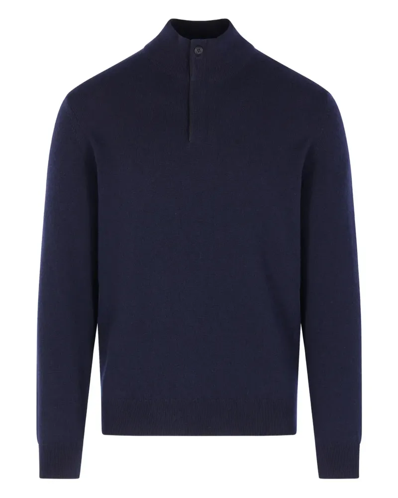 Ermenegildo Zegna Klassischer Kaschmirpullover - Blau Blau