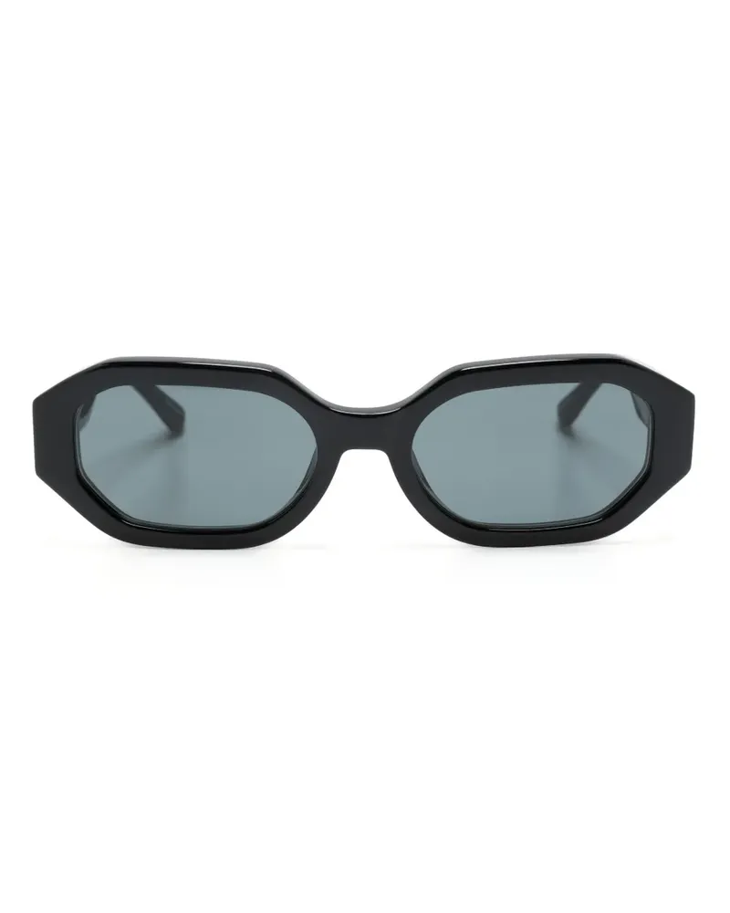 ATTICO Sonnenbrille mit sechseckigem Gestell - Schwarz Schwarz