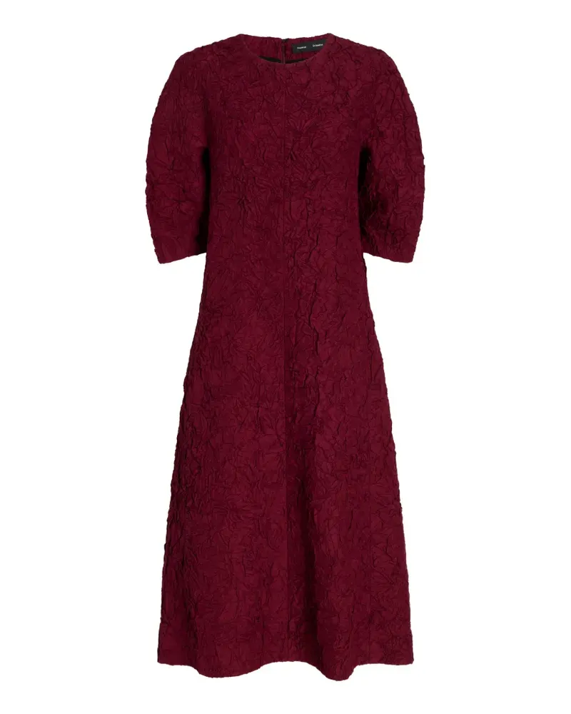Proenza Schouler Alin Kleid aus Crushed-Seide - Rot Rot