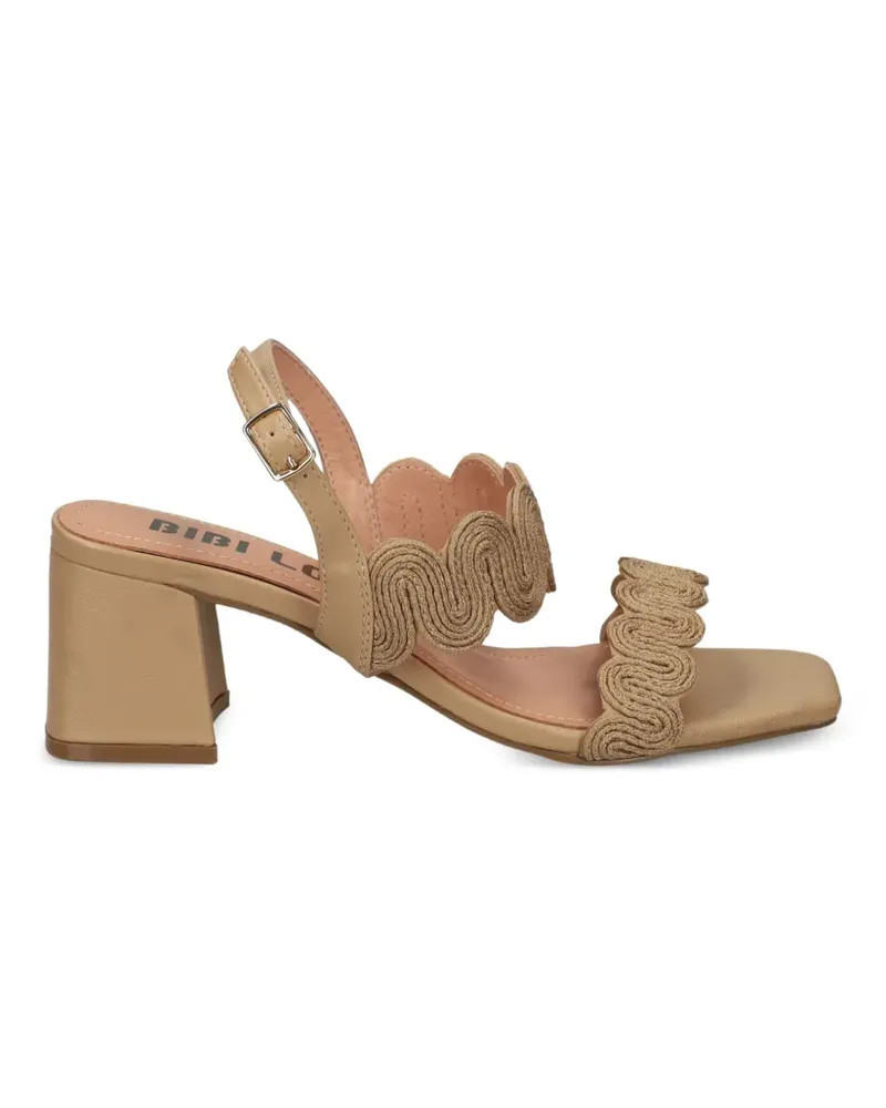 Bibi Lou Solen sandals - Nude Nude