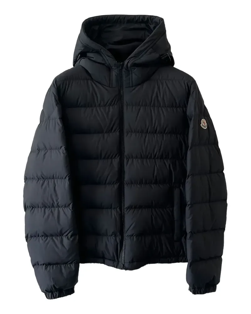 Moncler hooded padded coat - Schwarz Schwarz