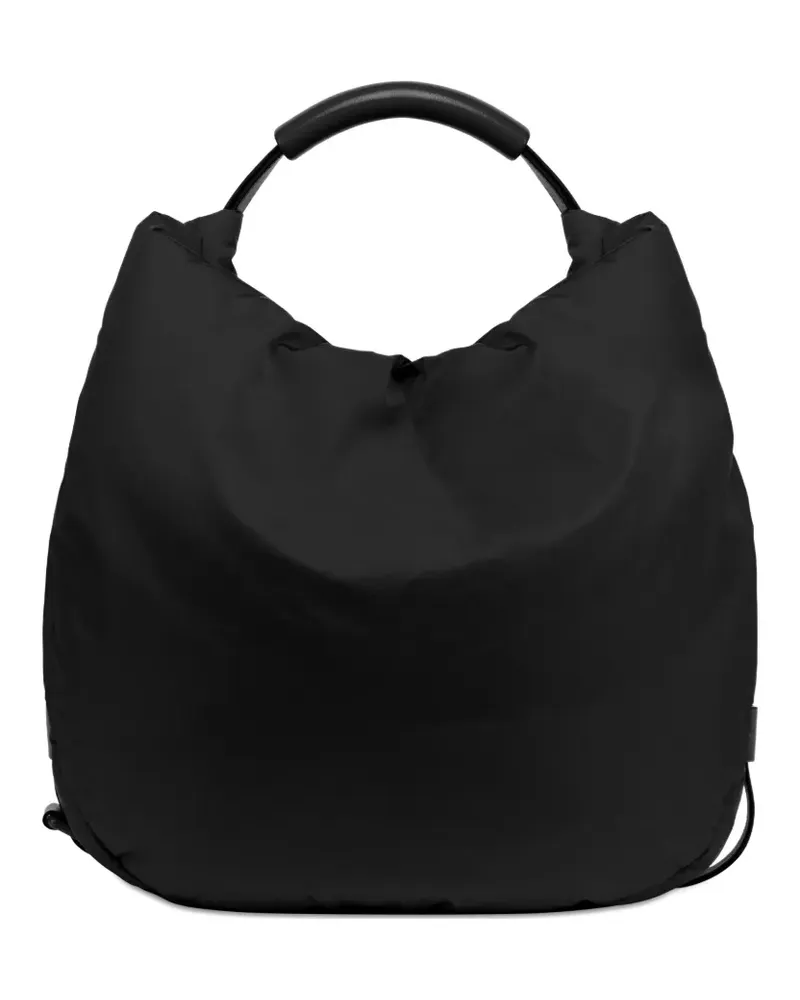 Moschino Schultertasche mit Logo - Schwarz Schwarz