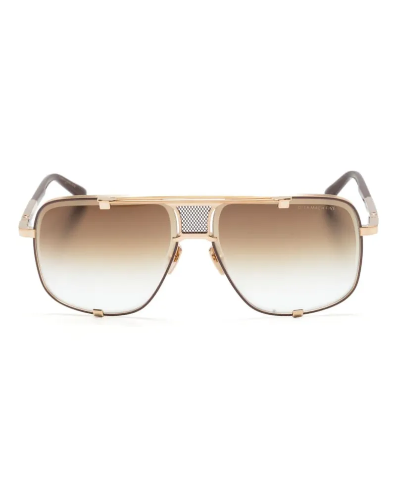 DITA Mach Five Pilotenbrille - Gold Gold