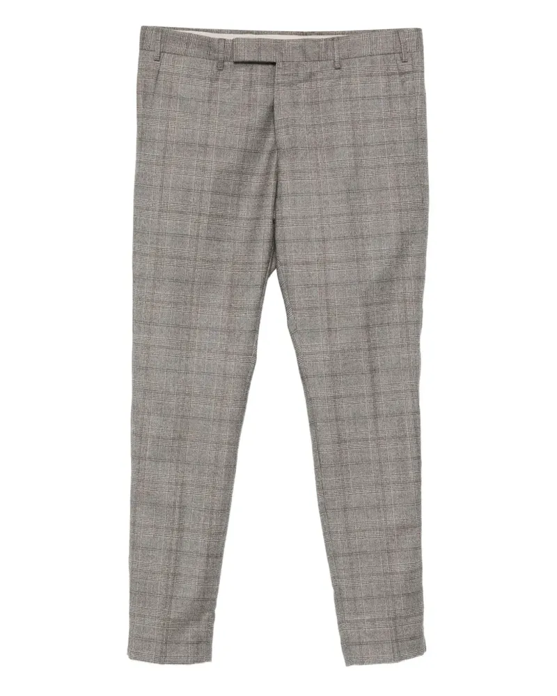 PT TORINO Karierte Hose - Grau Grau