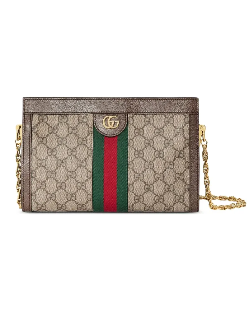 Gucci Mittelgroße Ophidia Schultertasche - Nude Nude