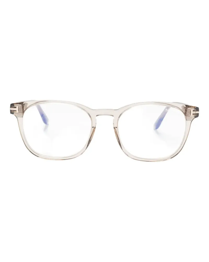 Tom Ford Brille mit eckigem Gestell - Nude Nude