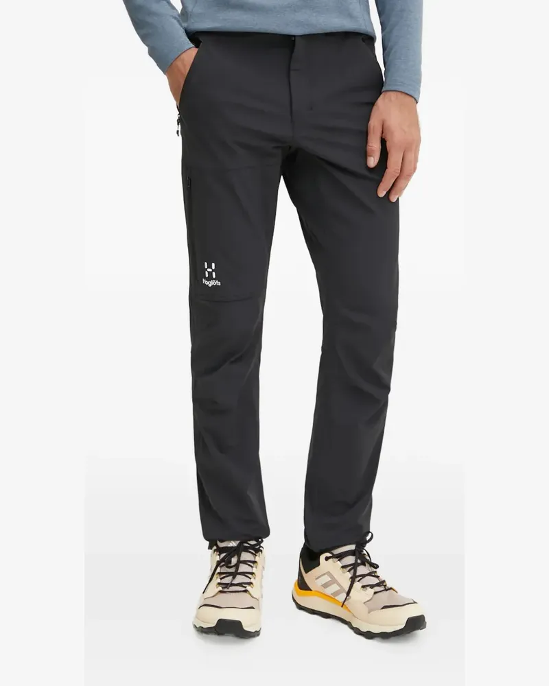 Haglöfs Hose mit Reißverschlusstasche - Schwarz Schwarz