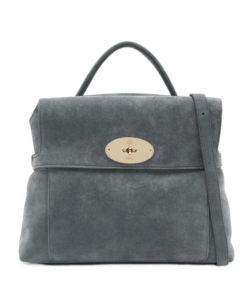 Mulberry Stevie suede tote bag - Grau Grau
