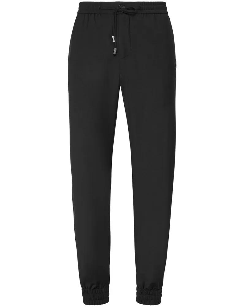 Philipp Plein Jogginghose mit Kordelzug - Schwarz Schwarz