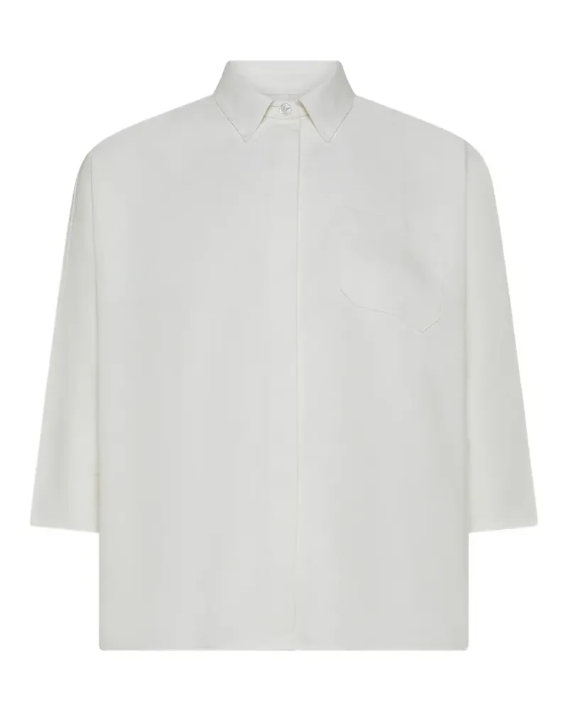 CRUNA Elide Hemd mit Brusttasche - Weiß Weiß