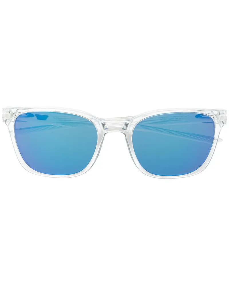Oakley Eckige Objector Sonnenbrille - Weiß Weiß