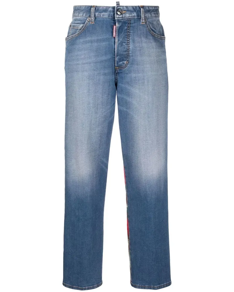 Dsquared2 Jeans mit Einsatz - Blau Blau