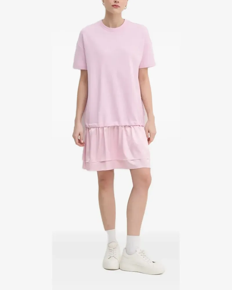 JOOP! T-Shirt-Minikleid mit Rüschensaum - Rosa Rosa