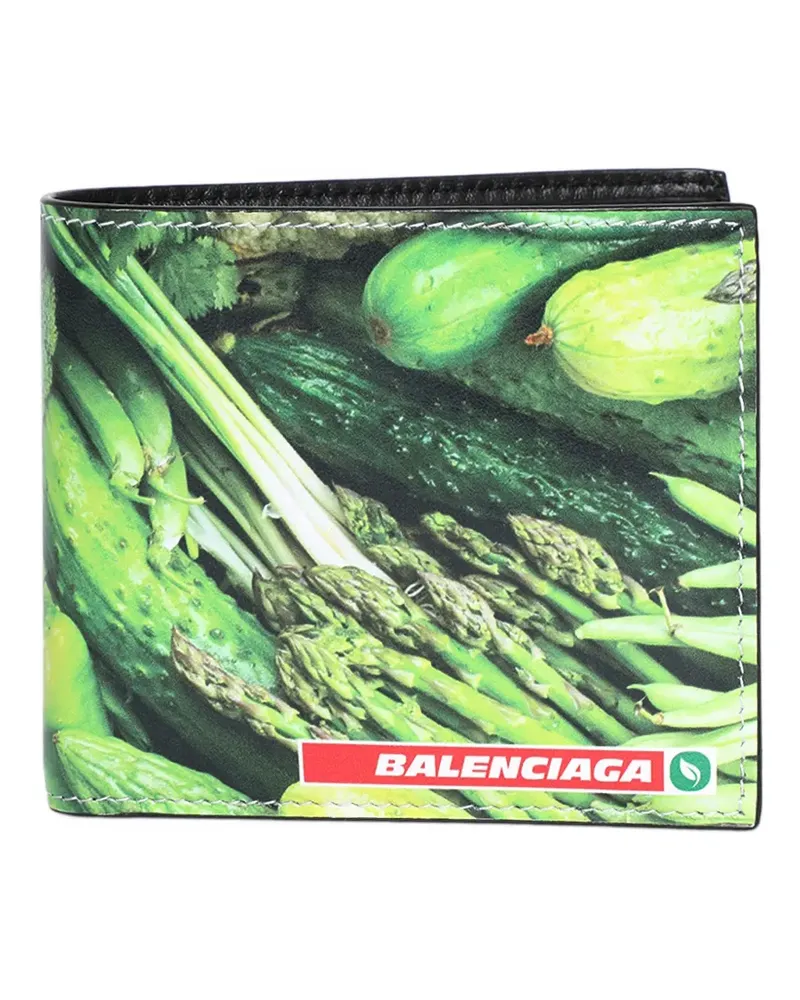 Balenciaga Antwerp folded wallet - Grün Grün