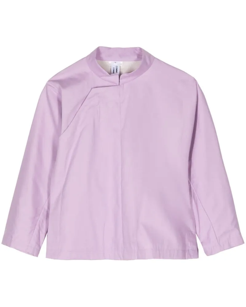 Comme des Garçons Langärmelige Hemdjacke - Violett Violett