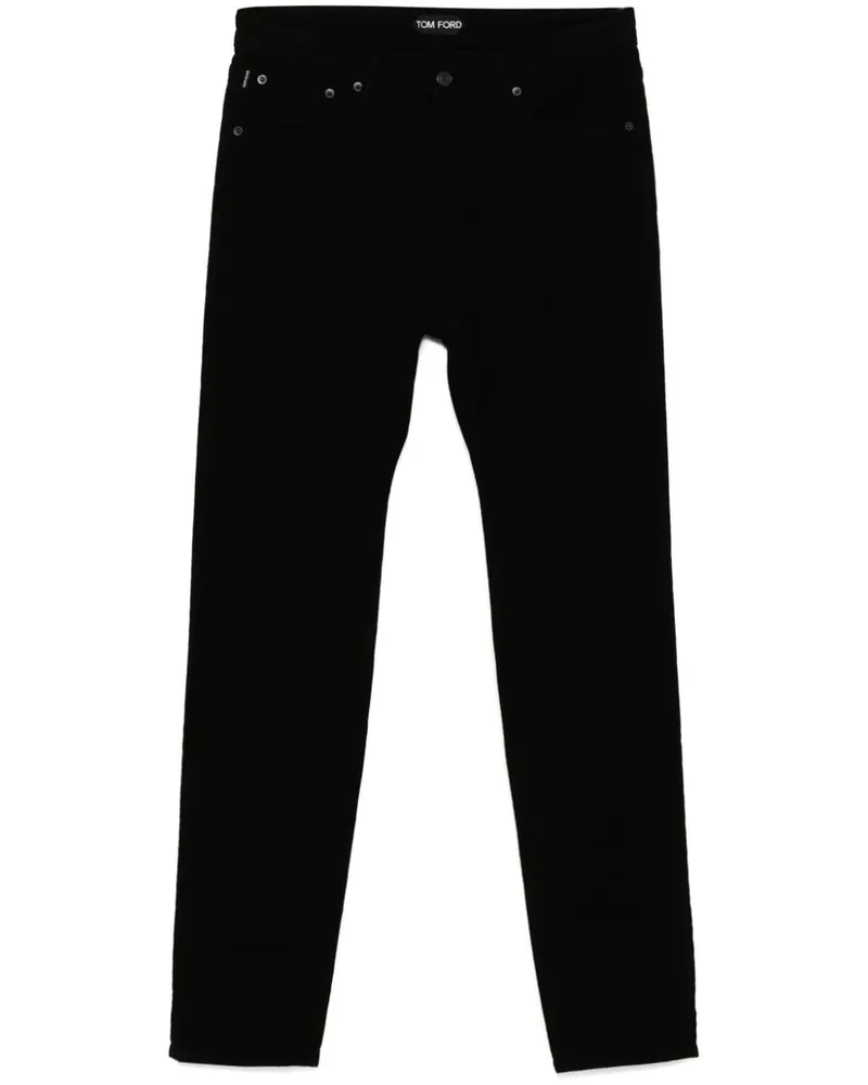 Tom Ford Hose mit geradem Bein - Schwarz Schwarz