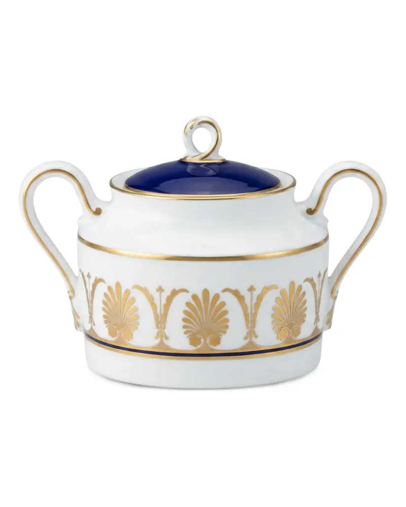 Ginori 1735 Impero Cleopatra Zuckerdose - Weiß Weiß
