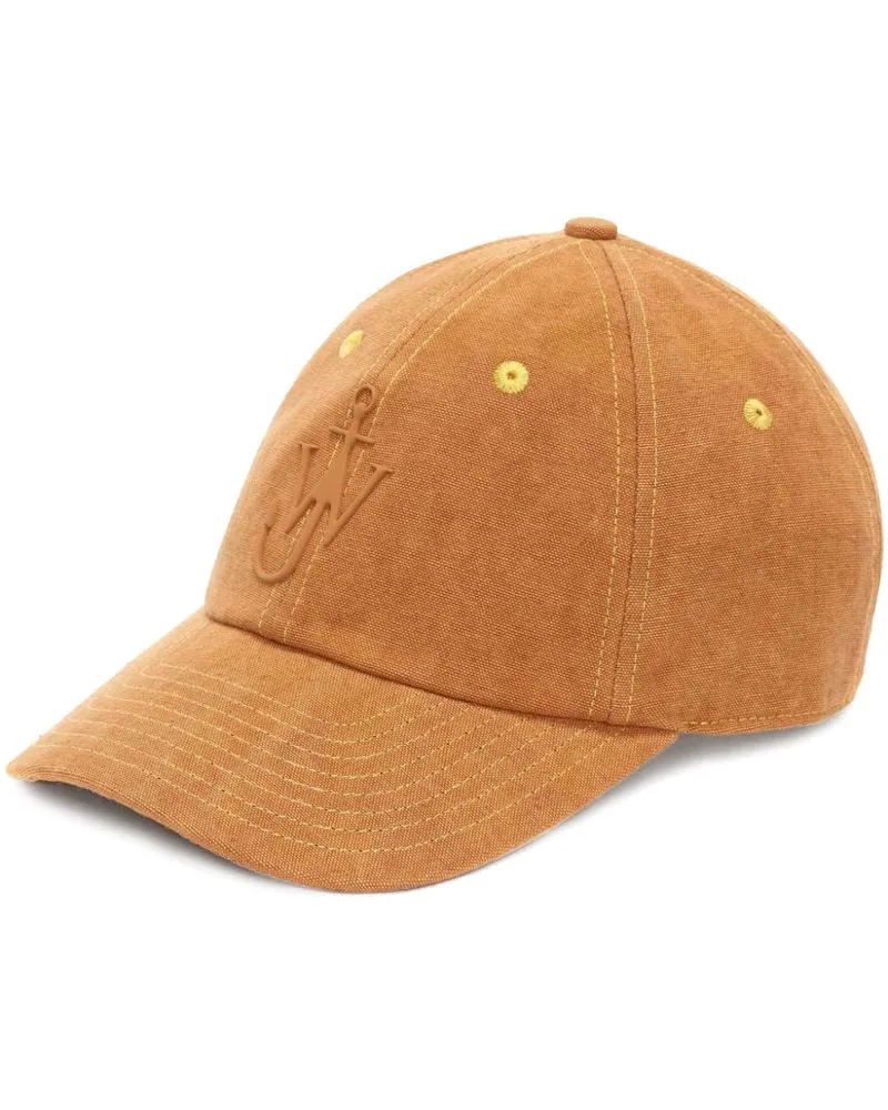 J.W.Anderson Baseballkappe mit Anker-Logo - Braun Braun