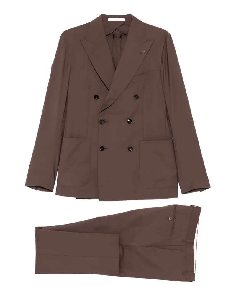 Tagliatore double-breasted suit - Braun Braun