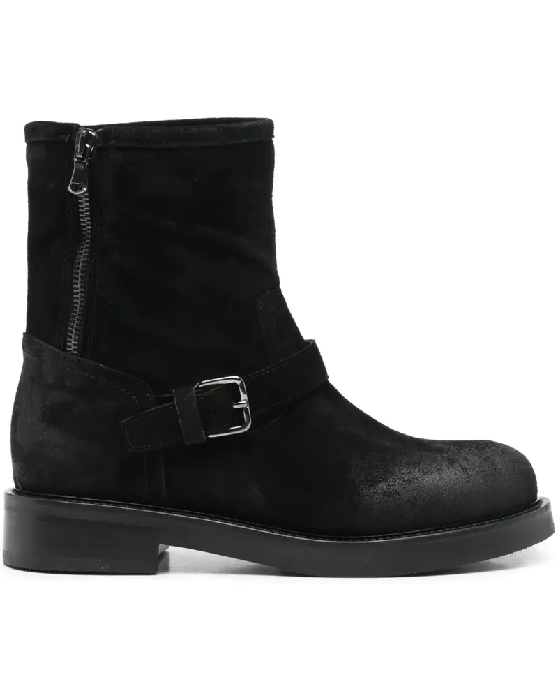 Julie Dee Stiefel mit Schnallenverschluss 35mm - Schwarz Schwarz